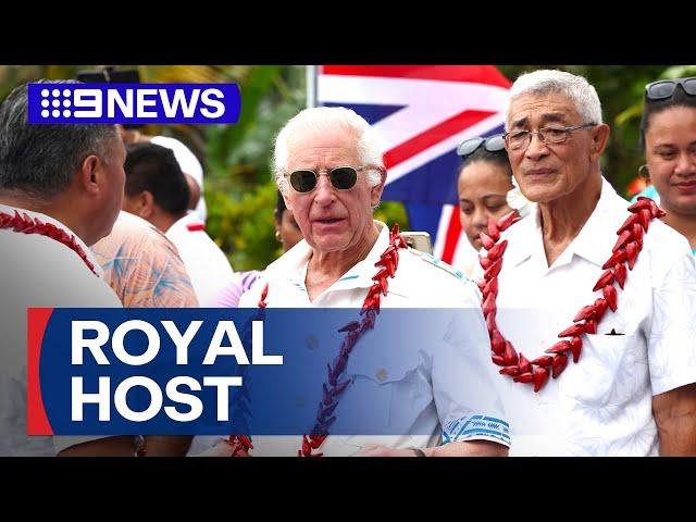 King Charles hosts State Banquet for Commonwealth Leaders in Samoa | 9 News Australia