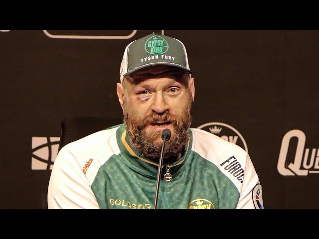 Tyson Fury • REMATCH POST FIGHT PRESS CONFERENCE vs. Oleksandr Usyk | DAZN Boxing