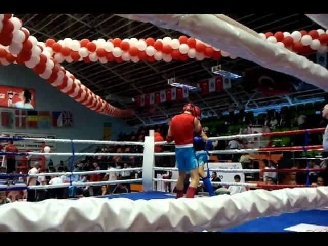 2011 EC TURKIEY 1  Ters Rinalds Muaythai Academy, Latvia vs Andrey Gerasimchuk Belarus