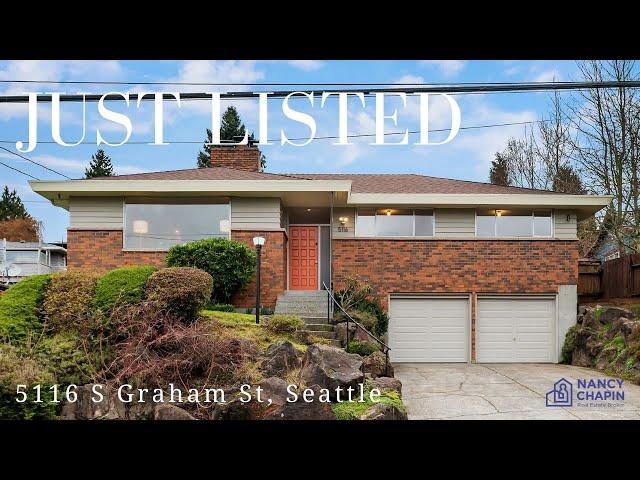 Just Listed at 5116 S Graham St, Seattle