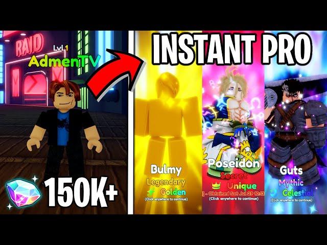 Rich Noob With 150,000+ Gems INSTANTLY BECOME OVERPOWERED in Anime Adventures Roblox