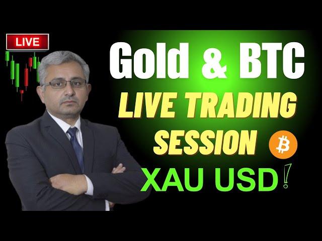 Gold Live Trading Session | XAU USD Analysis Learning with Practical | #crypto  #btc