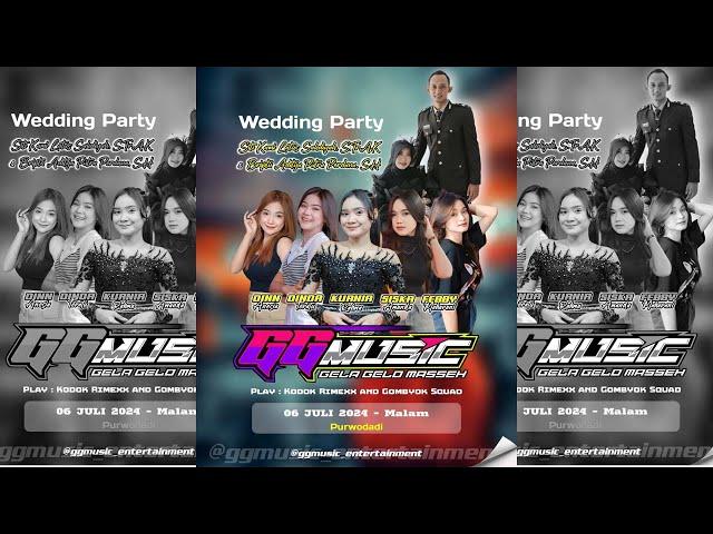 LIVE STREAM GG MUSIC -WEDDING PARTY SITI & ADITYA