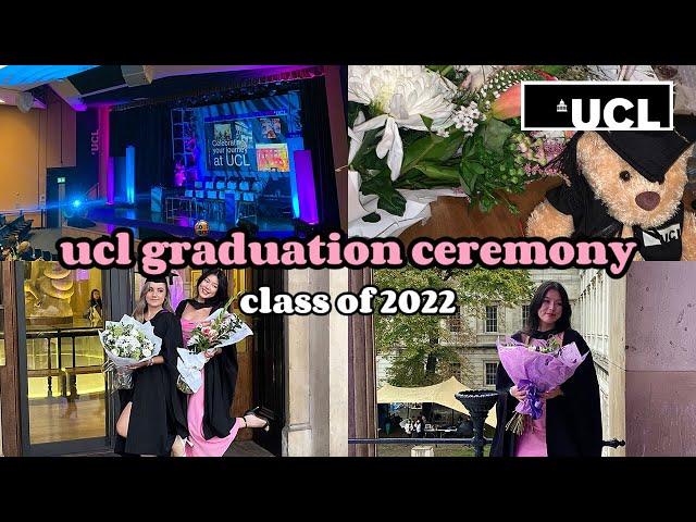 Ellie's graduation ceremony - UCL class of 2022