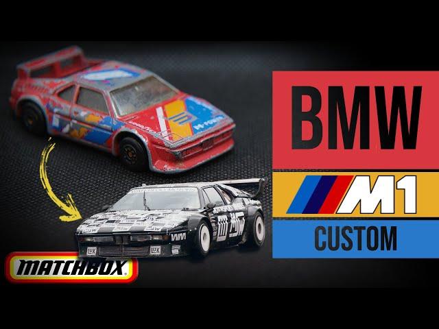 MATCHBOX BMW M1 Le Mans custom