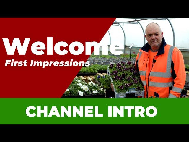 First Impressions. An introduction to our channel