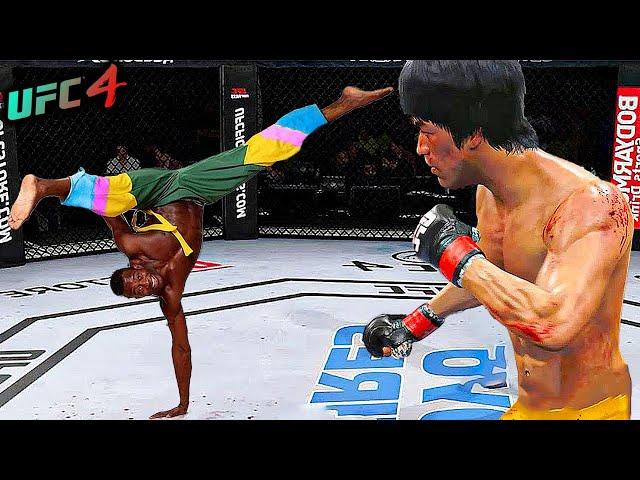 Bruce Lee vs. Eddy Capoeira | Tekken Fighter (EA sports UFC 4)