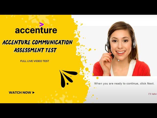 Accenture communication assessment 2024 | Accenture communication assessment | accenture consulting