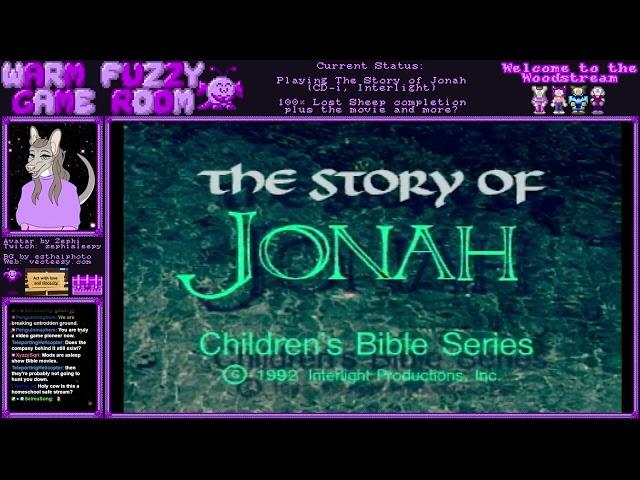 The Story of Jonah (CD-i): Main cartoon film plus Lost Sheep 100% runs