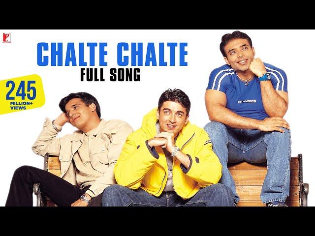 Chalte Chalte | Full Song | Mohabbatein | Shah Rukh Khan, Uday Chopra, Jugal Hansraj, Jimmy Shergill