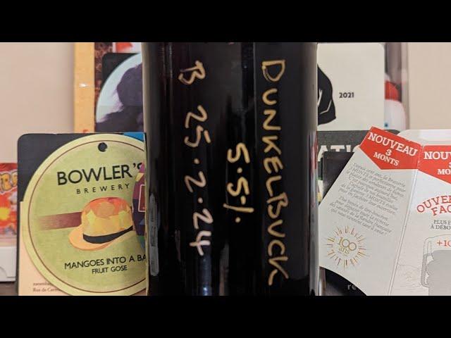 Mr. B's Homebrews And Beer Reviews Dunkel Buck 5.5% @MrBsHomebrewsandBeerReviews