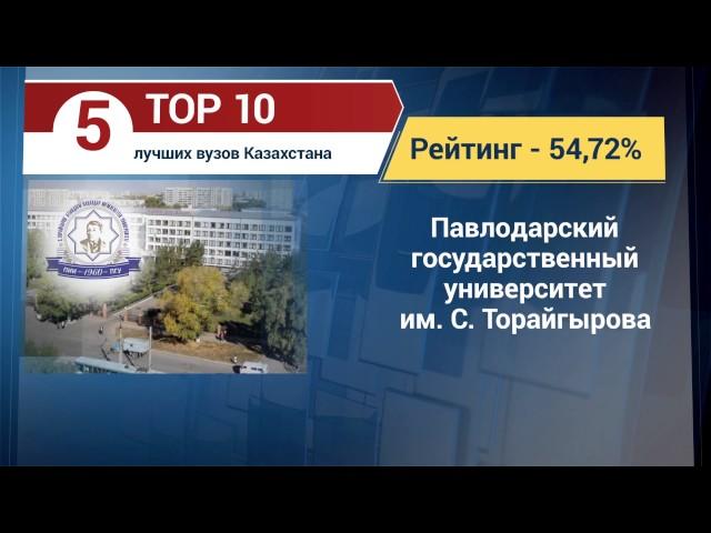 ТОП 10 лучших вузов Казахстана (24.07.2017)