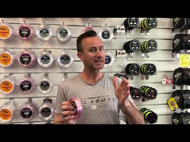 Black Magic Pink Shock Leader explained by Lee Rayner