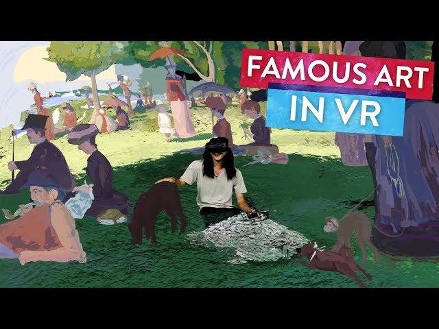 Explore a Painting in VR "A Sunday Afternoon on La Grande Jatte" | Art Attack Master Works