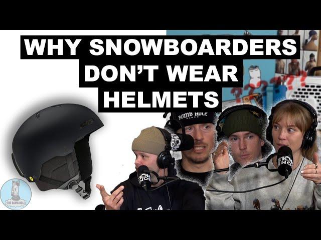 Why Pro Snowboarders Don't Wear Helmets | Bomb Hole Highlights