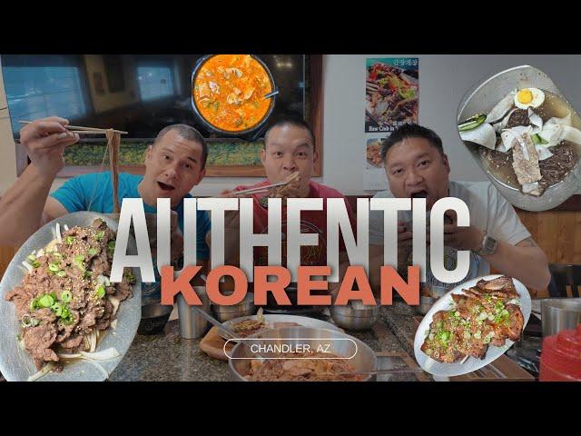 Authentic Korean Food! Hidden Gem in Arizona! True Mom and Grandma Spot! Chodang