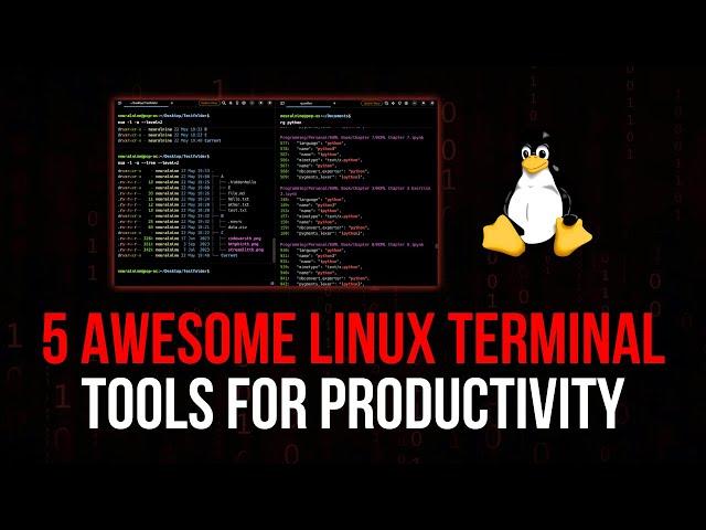 5 Awesome Linux Terminal Tools For Productivity