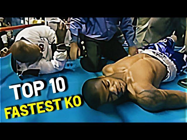 TOP 10 Fastest Knockouts In Boxing History