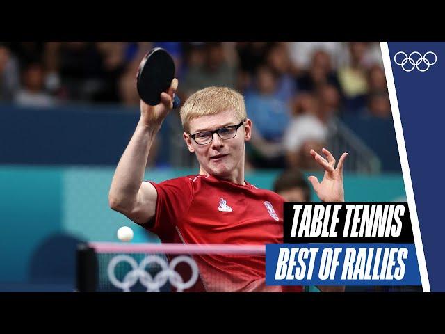 INCREDIBLE Table Tennis Rallies at #Paris2024  | Top Moments