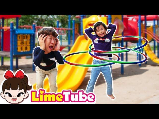 Hula hoop 1 million turns | wheels on the bus | nursery rhymes