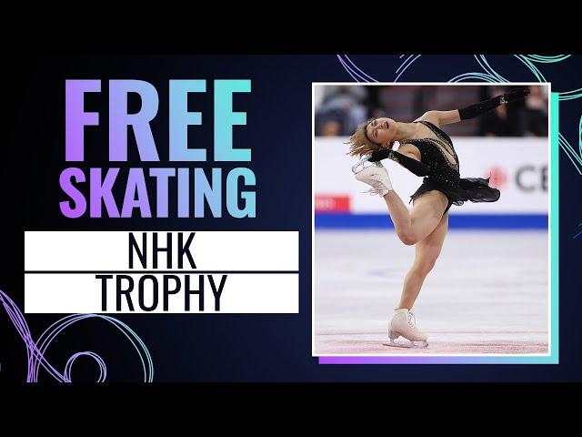 Women Free Skating | NHK Trophy 2024 | #GPFigure