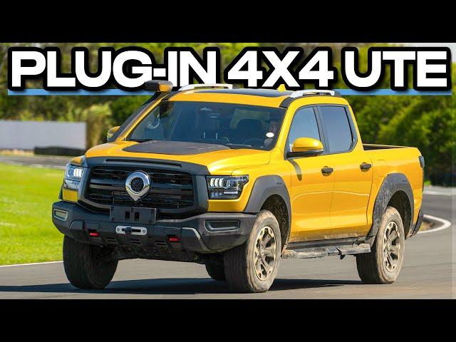 China’s plug-in Ford Ranger challenger (GWM Cannon Alpha XSR PHEV 2024 Review)
