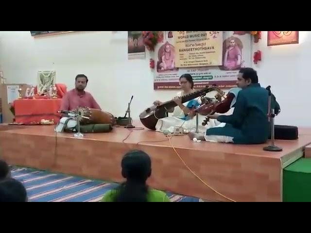 D R Chethan Murthy Accompaniment to Vid REvathi SaDashivam