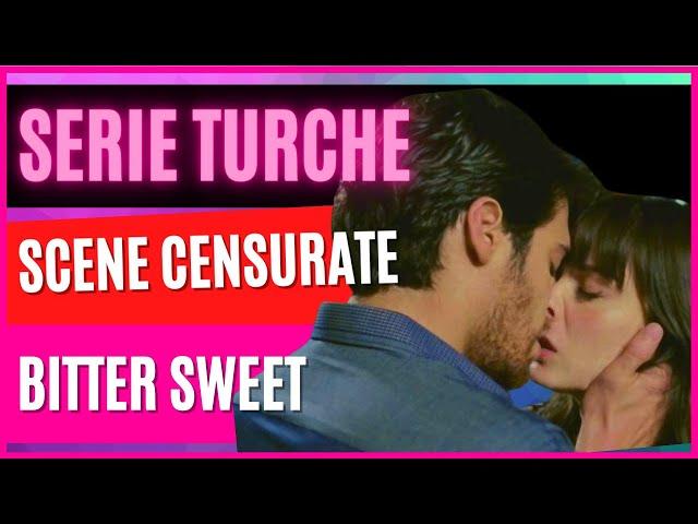 Turkish series censored and fined scenes | Kiss between Nasli and Ferit, Bitter Sweet Full Vers...