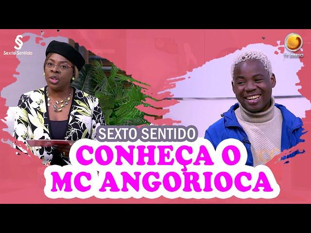 Mc Angorioca recebe um Telefone da Associação Ava | Sexto Sentido | TV ZIMBO