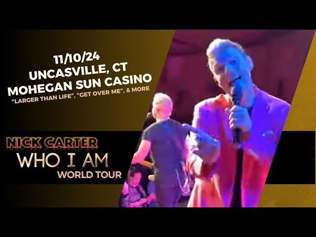 Nick Carter - Instagram Live 11/10/2024 - Uncasville, CT - Who I Am Tour (Part 1)