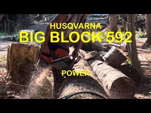 How I "Break in" a new Husqvarna 592xp chainsaw