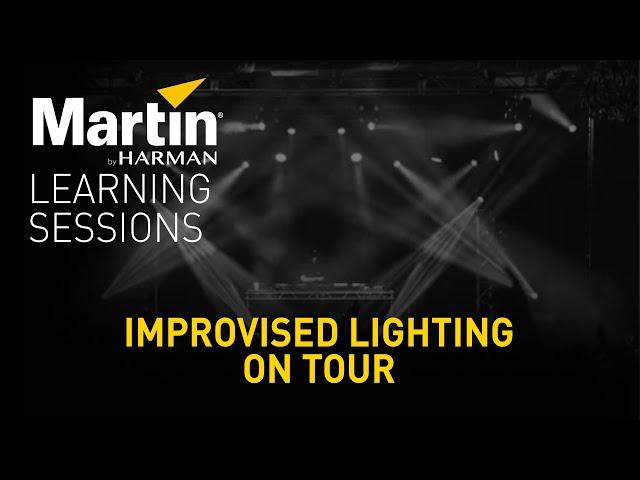 Improvised Lighting on Tour with Juan Trevino - Webinar