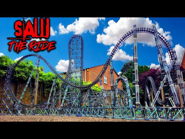 I BUILT SAW: The Ride - K'nex Roller Coaster Recreation