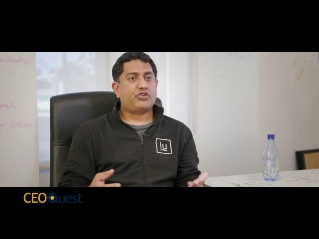 CEO Quest testimonial - Ash Damle, CEO of Lumiata