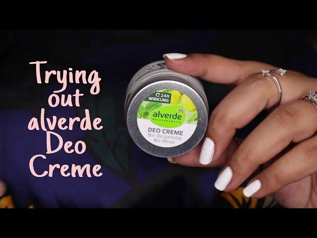 Review: Alverde Naturkosmetik Cream Deodorant (Bergamot and Mint)