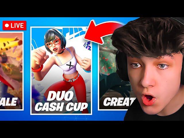 DUO CASH CUP TOURNAMENT! (Fortnite)