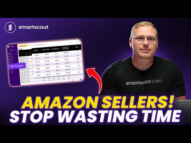 Use this UPC Scanner to SAVE TIME for your Amazon Business!