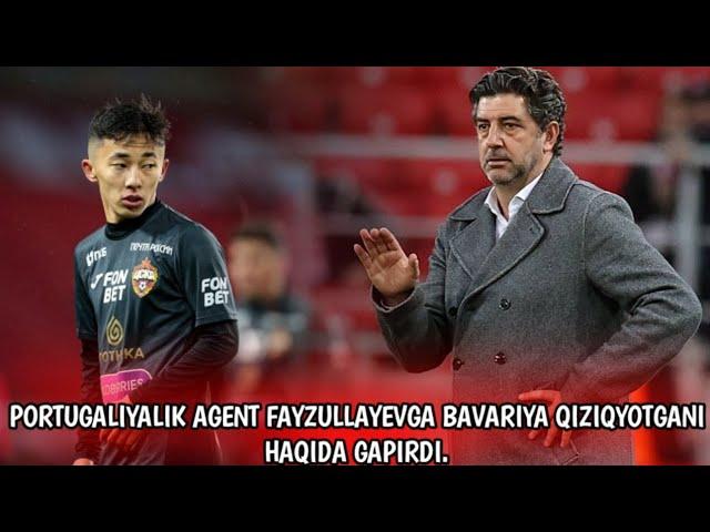 PORTUGALIYALIK AGENT FAYZULLAYEVGA BAVARIYA QIZIQYOTGANI HAQIDA GAPIRDI.