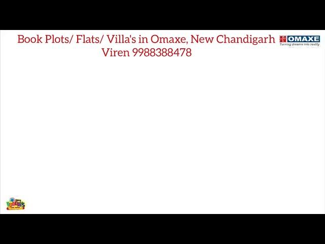 Fundays Moments in Phase.3 (Cassia's Independent Floor Location), Omaxe, New Chandigarh, Mullanpur