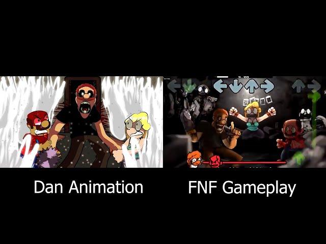 FNF TWIDDLEFINGER Part 5 | Game/Cover x FNF Animation Comparison