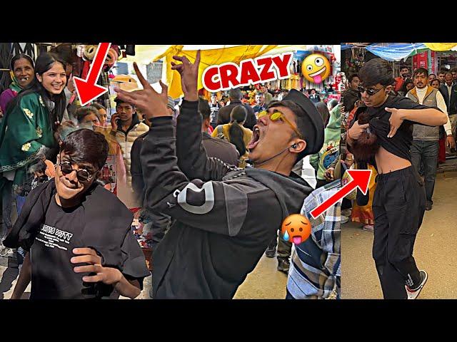 Crazy Bollywood Trending Song Dance in Public||Epic reaction||Crazy dance in Public