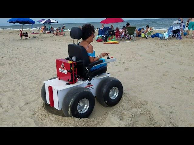 Sand Helper Electric Beach Wheelchairs