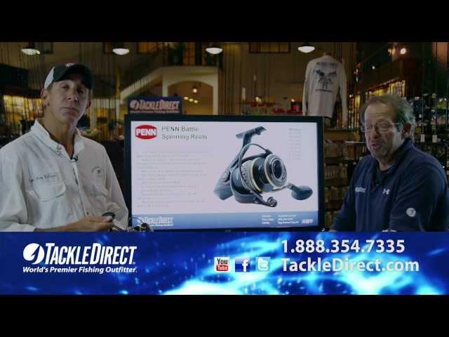 Penn Battle Spinning Reels at TackleDirect