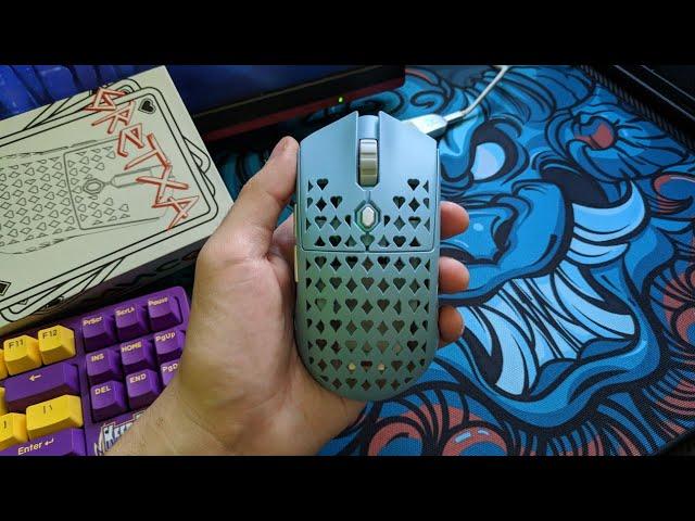 Unboxing BTL gretxa o finalmouse chinês de alta qualidade?