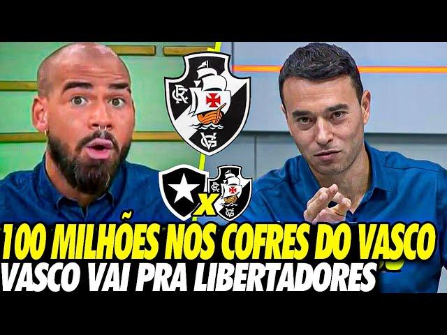 100 MILHÕES no VASCO! MUITA GRANA CHEGANDO! VASCO vai ATROPELAR o BOTAFOGO no TAPETINHO!