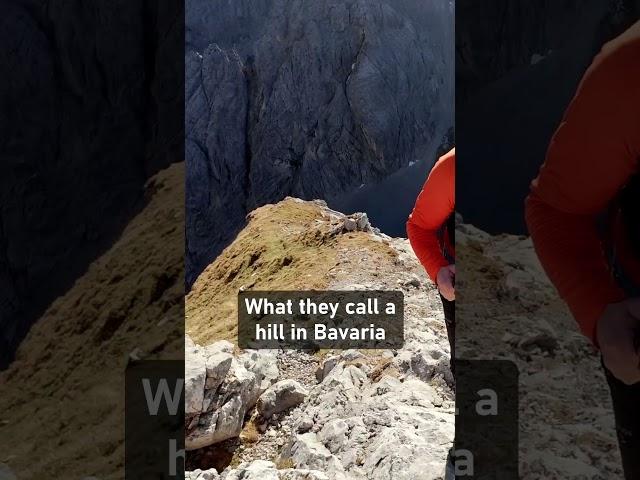 ️ What they call a hill in Bavaria ️️#alps #mountains #summit