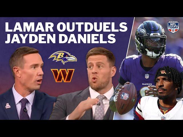 JJ Watt & Matt Ryan break down the Ravens win over Commanders | NFL Today