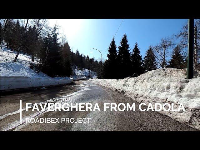 FAVERGHERA FROM CADOLA (HC climb) - Virtual ride for indoor training