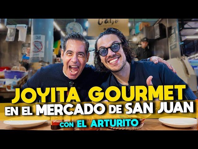 PROBANDO PLATILLOS GOURMET EN UN MERCADO ft. EL ARTURITO | Yordi Rosado Vlogs