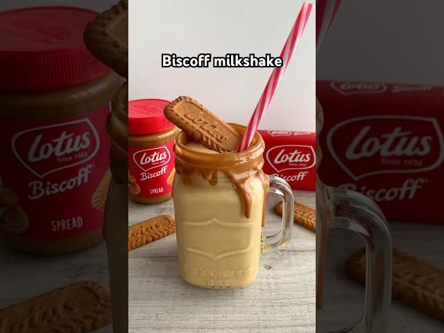 Thick Biscoff Milkshake
